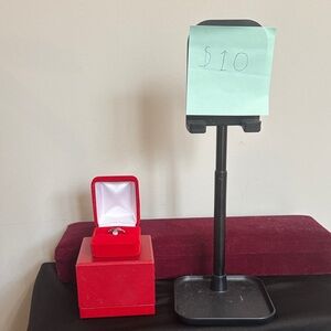 Elegant Red Ring Box